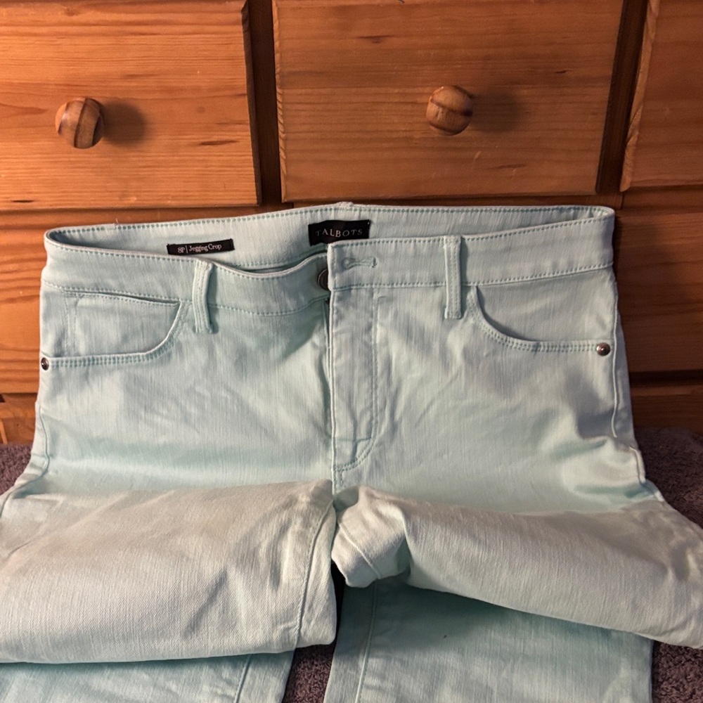 Talbots Pale Blue Skinny Jeans